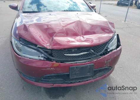 2015 Chrysler 200 S из США, поврежденный, VIN 1C3CCCDG2FN601665